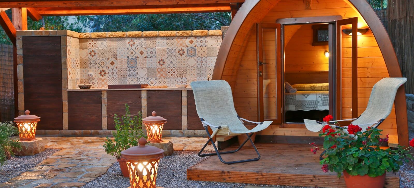 Bungalow in legno